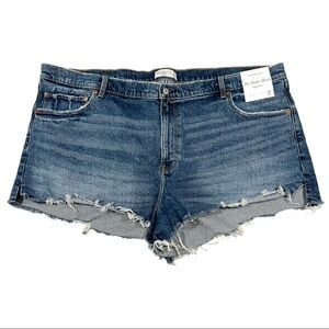 Abercrombie & Fitch High Rise Cut Off Shorts Size 36